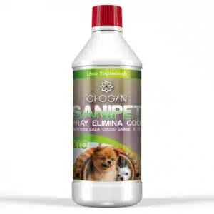 SANIPET SPRAY CHOGAN – DÉSODORISE LES NICHES, PANIERS ET SURFACES 500ML / DT27